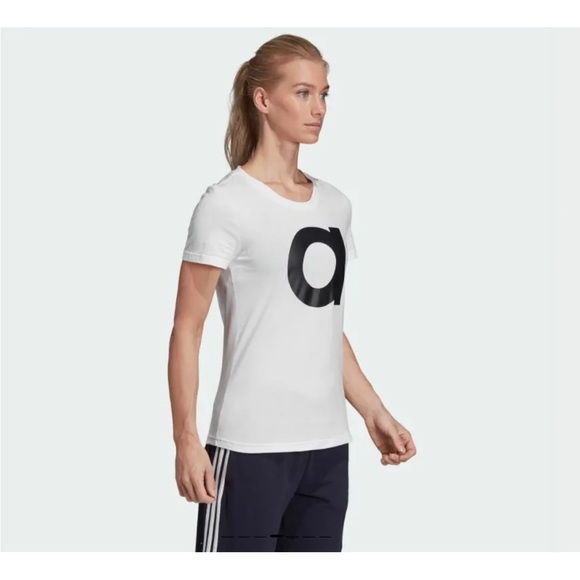 Adidas Women's Training essential T-shirt Workout Size L - Picture 3 of 8